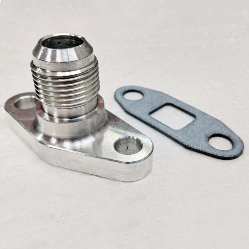 Flange Turbo Oil Return Drain AN10